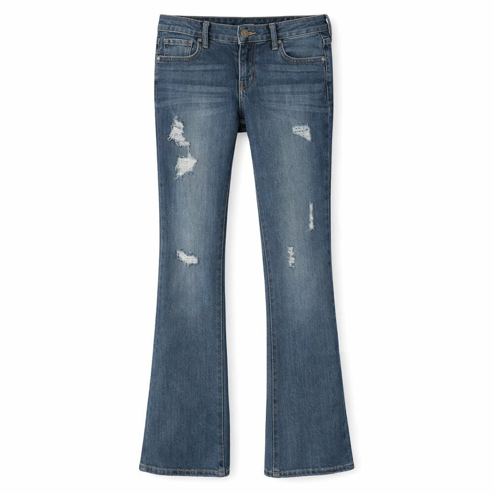 JUST USA  Distressed Light Wash Jeans Size 1